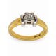 Pre Owned 18ct Diamond Solitaire Ring ZC44